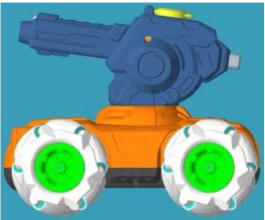 A toy object on a blue background<br><br>AI-generated content may be incorrect.